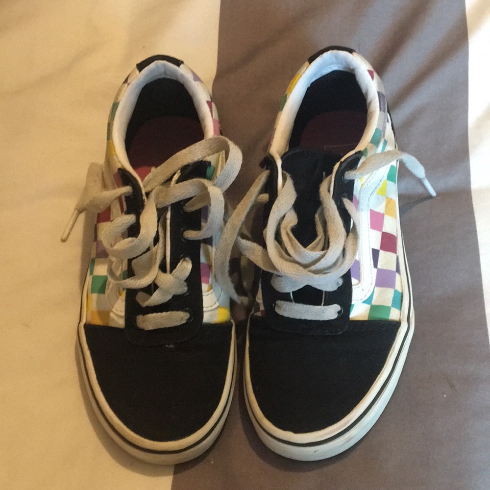 Checkered vans
